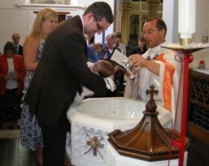 Vorbereitung auf das Sakrament der Taufe