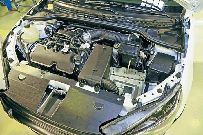 Lada Vesta engine specifications