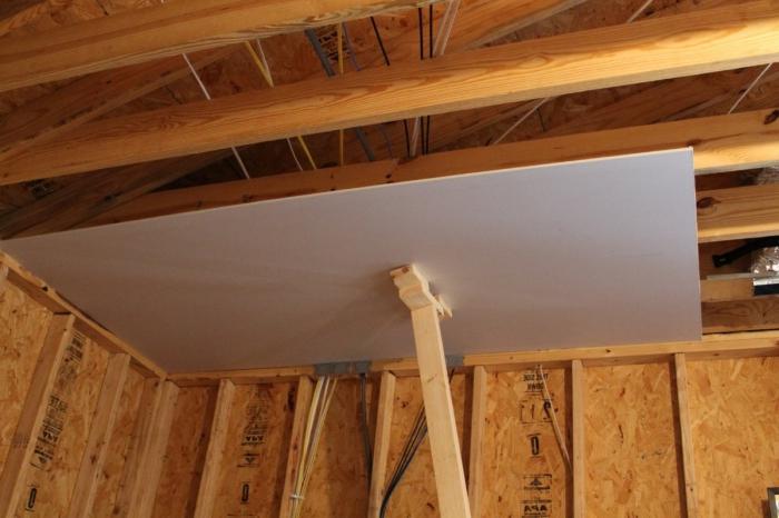 how to level a ceiling for painting