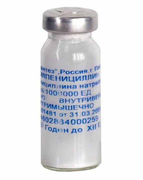 benzylpenicillin sodyum tuzu kullanım talimatları фармокологическое