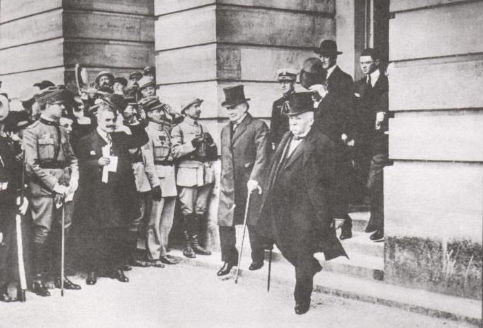 مؤتمر السلام في باريس عام 1919