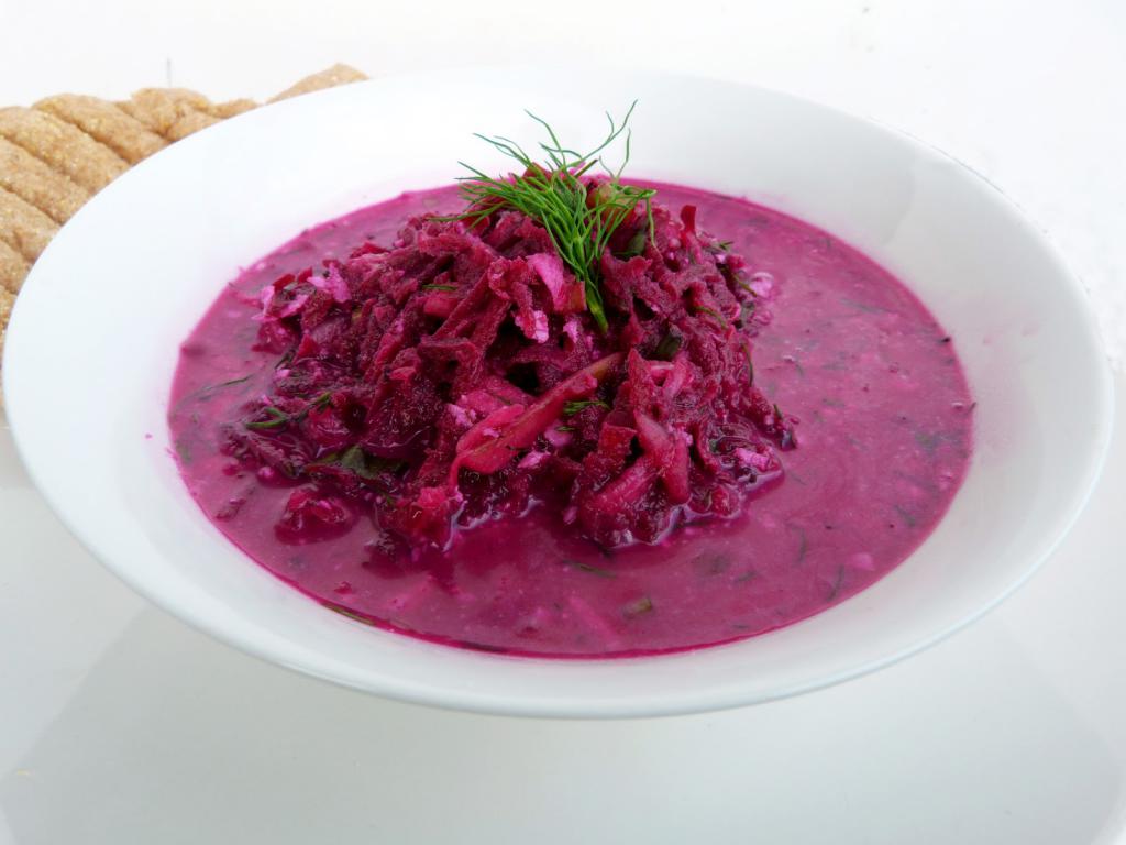 soup of raw beet