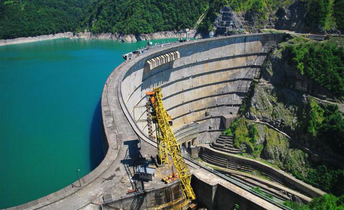der höchste Bogen Staudamm der Welt