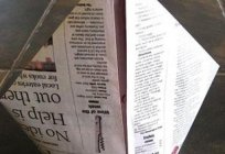 Как сделать из газеты шапку күнқағары бар: жайттар дайындау