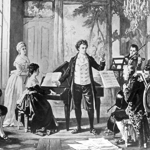 a história de Beethoven