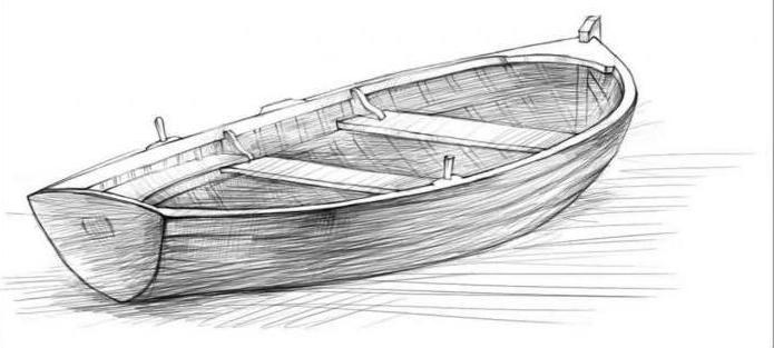 como desenhar um barco em etapas