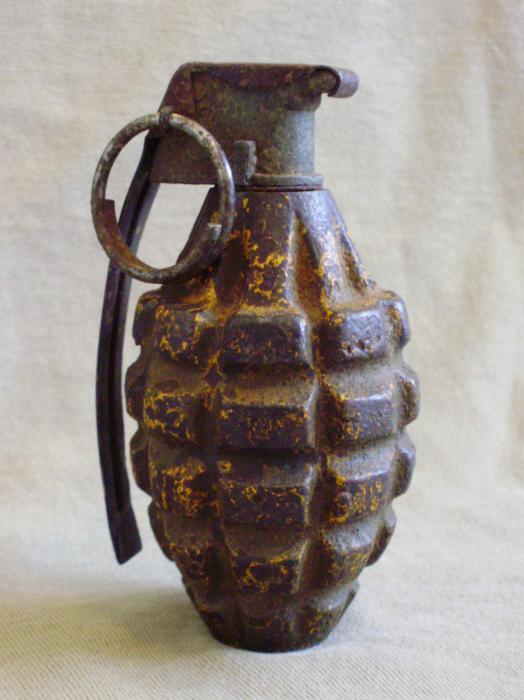 hand grenades