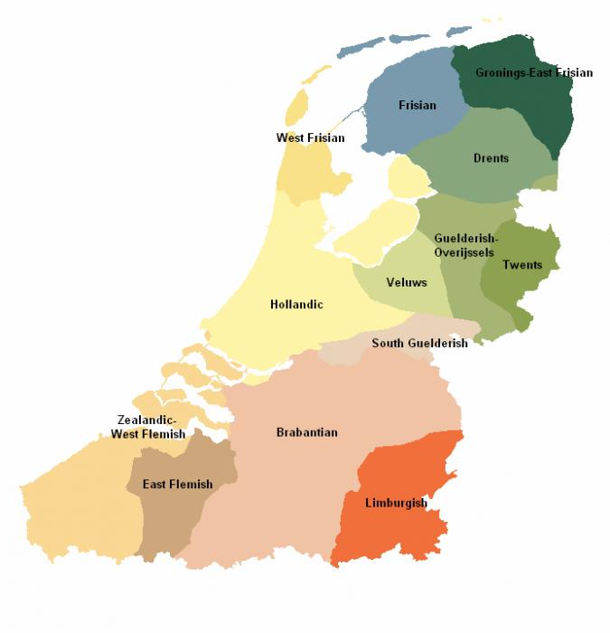 Який офіційну мову в голландії