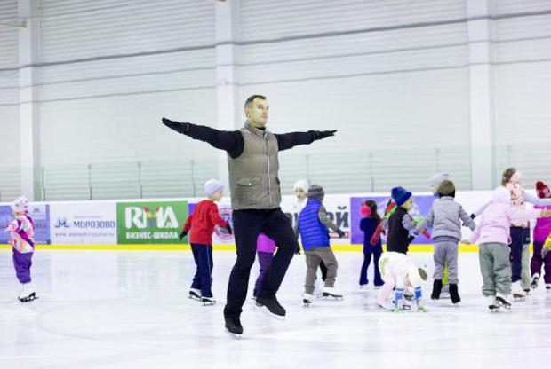 la sección de patinaje artístico "Морозко"