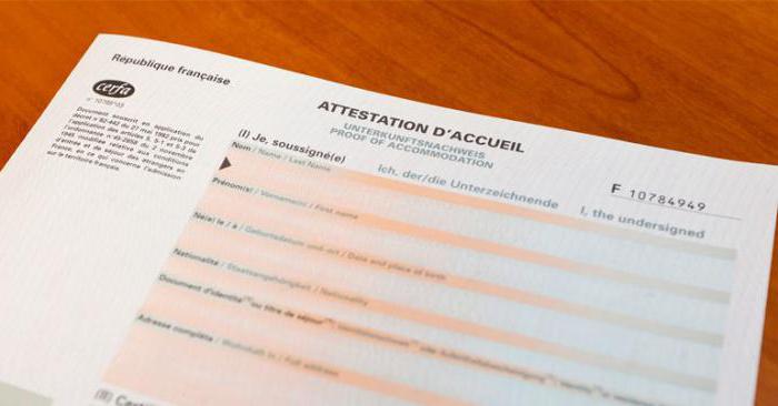 قائمة بالوثائق للحصول على تأشيرة دخول إلى فرنسا