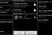 Synchronizacji kontaktów z systemem Android: instrukcja dla początkujących