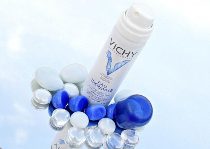 how to use thermal water Vichy