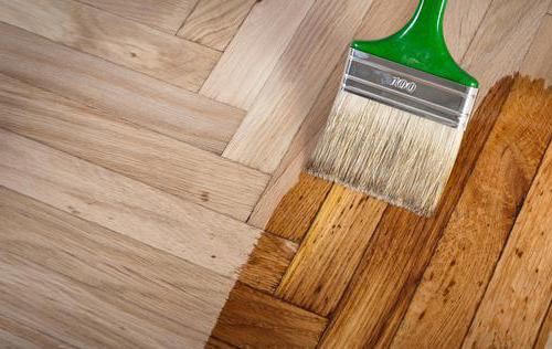 selection of quick-drying lacquer for the floor without a smell