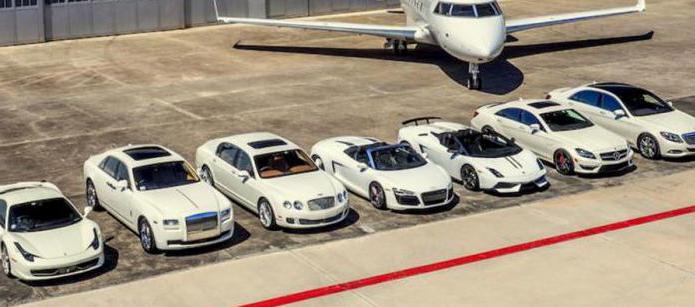 luxury Cars: list