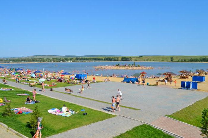 Lake barkhatovo Krasnoyarsk beach