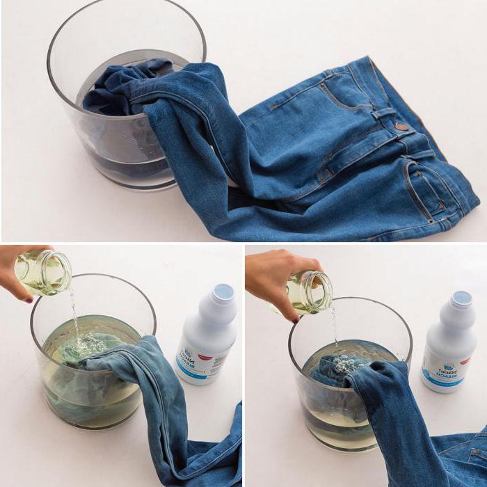 how to lighten jeans at home with baking soda