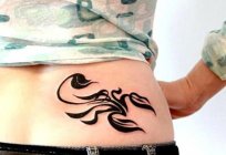 Culture tattoos: meaning tattoo, Scorpion