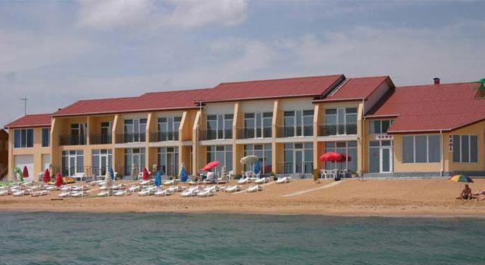 Hotel w Teodozji na brzegu morza