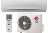 Ar condicionado LG: a instrução ao painel de controle