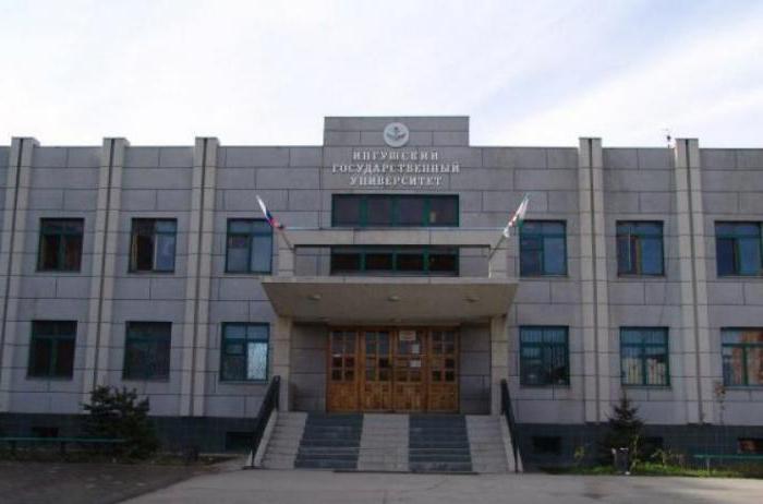 ингушский state university