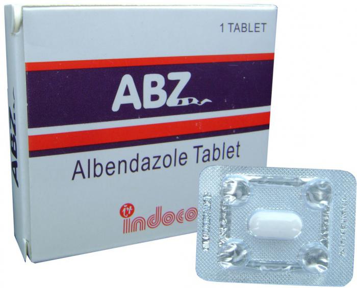 суспензія альбендазол