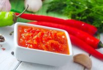 The most delicious sauce of tomato: a recipe for the winter