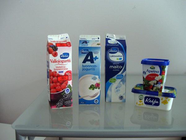 Finlandês iogurte milbona