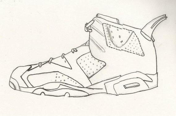 how to draw sneakers