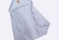 How to sew a baptismal towel with your hands?