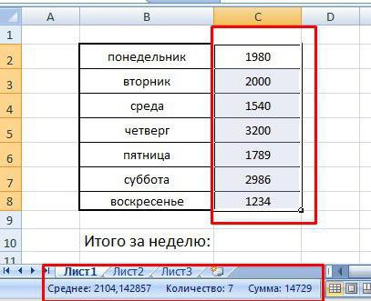  how to Excel add the numbers in column