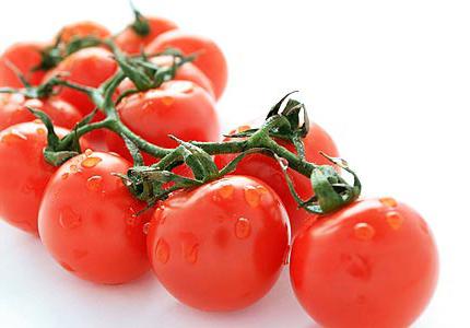 la salazón de tomates cherry