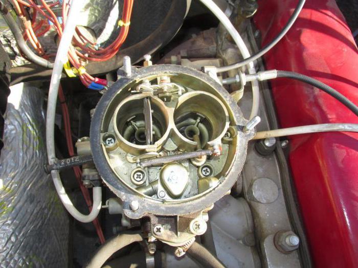 adjusting the carburetor к151с
