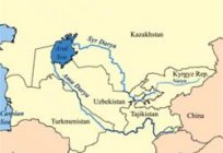 阿姆河的河水中的动脉的五个国家
