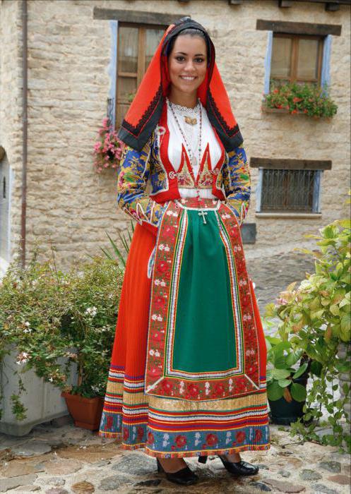 Народний костюм Італії для чоловіків