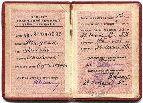 pensions in the USSR