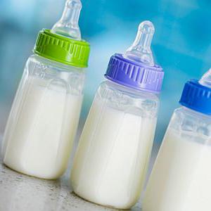 la leche bebé composición