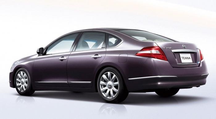 Nissan Teana specifications