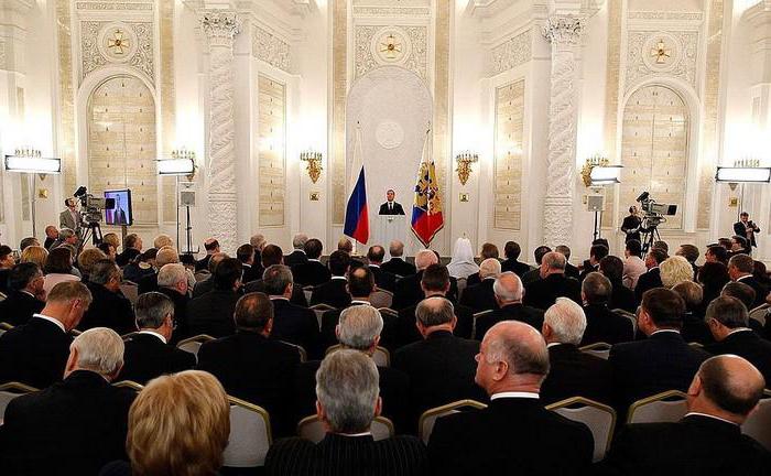 der Rat der föderalen Versammlung der Russischen Föderation