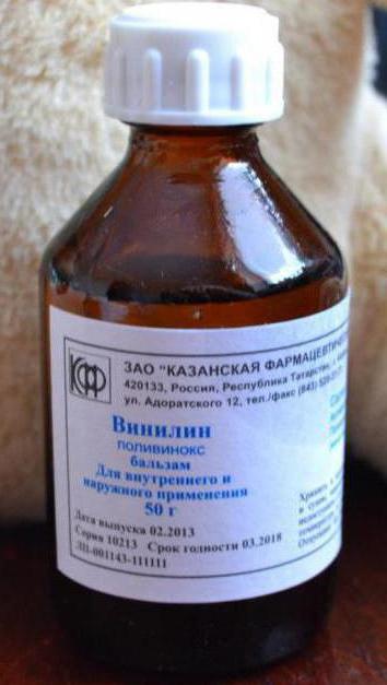 balsam shestakovskoe application