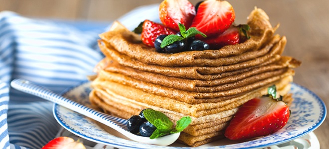 buttermilk pancakes with boiling water recipe