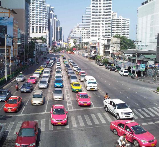 die Bevölkerung von Bangkok