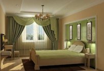 Modern design: choose curtains for bedroom