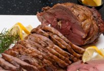 Original dish for the holiday table: leg of lamb baked with vegetables