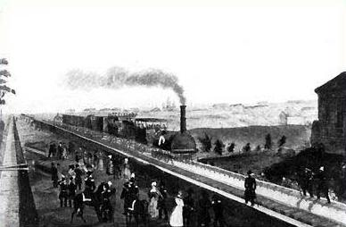 Pierwsza linia kolejowa w Rosji