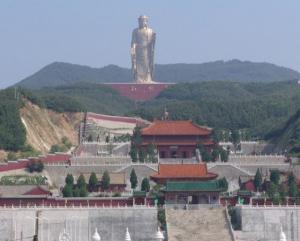 Buddha Statue the spring temple height