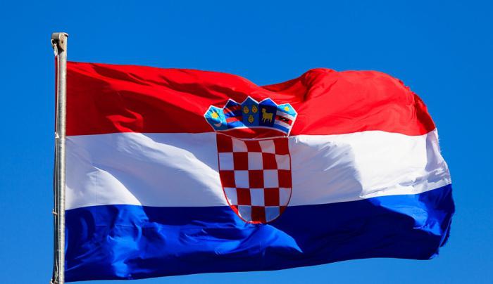 el escudo y la bandera de croacia