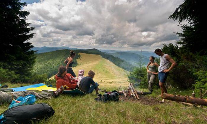 Family holidays in the Carpathians with children in the summer