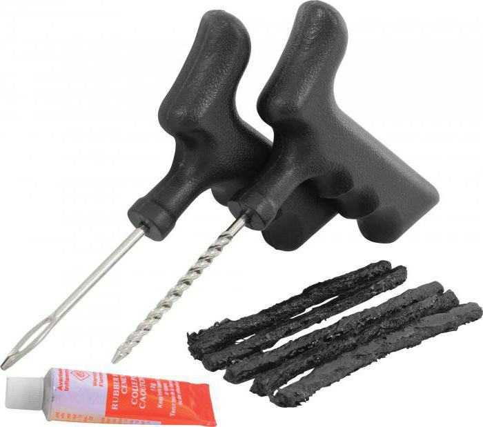 tool for tire repair harnesses