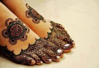 How to make henna patterns on the body?