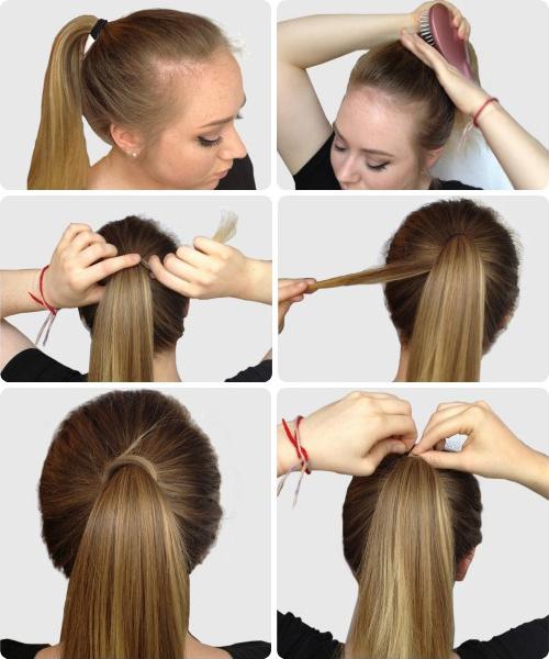 easy hairstyle DIY long hair